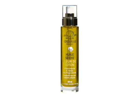 huile sèche fleur de coton