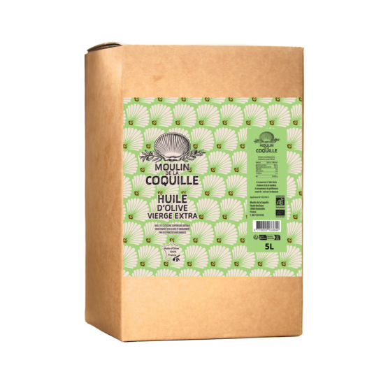 Huile d'olive de France BIO Bib 5L